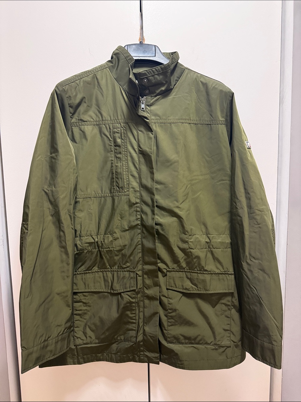 Cutter & Buck Olive Green Military Field Jacket
